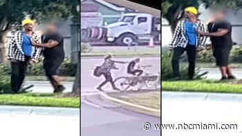 BSO Search for Attacker Who Hurled Antisemitic Slurs, Punched Man Off Bicycle in Dania Beach