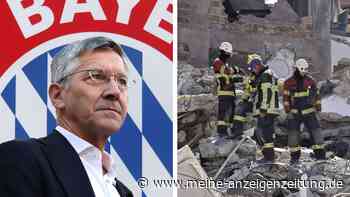 FC Bayern unterstützt Erdbebenopfer mit 100.000 Euro