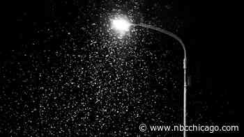 Timeline Shows Rain Slowly Transitioning to Sleet, Snow Across Chicago Area Thursday