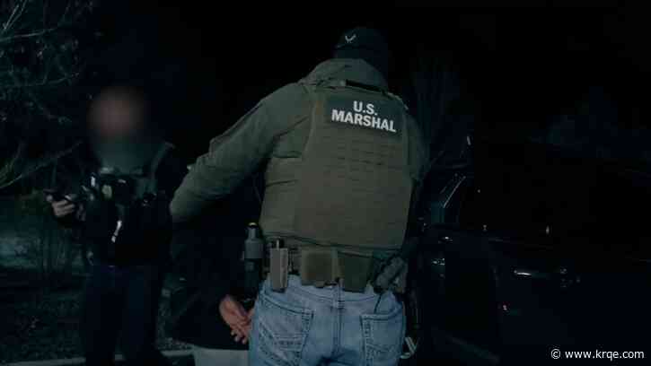 Behind the scenes video shows U.S. Marshals' recent Albuquerque fugitive operation