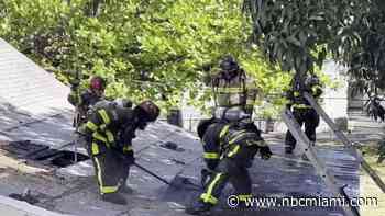 Police Investigate Cause of House Fire in Hallandale Beach