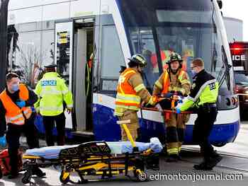 TransEd tested 'emergency scenario' at Valley Line LRT crossing Thursday