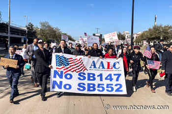 Chinese citizens in Texas are incensed over a proposal to ban them from buying property in the state