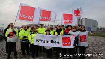 Ganztägiger Verdi-Warnstreik an Flughäfen gestartet