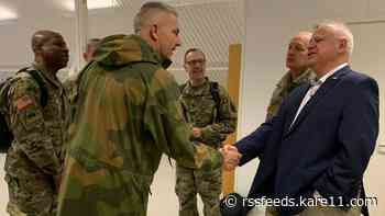 Walz travels to Norway to celebrate military and economic ties