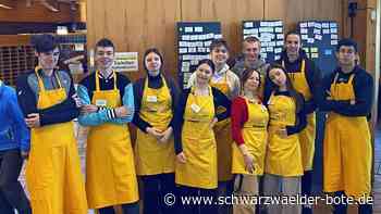 Vesperkirche Nagold: Ukrainische Schüler packen mit an