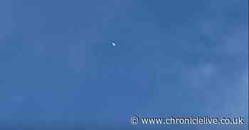'When it stopped still I thought that's not right' North Tyneside gran spots 'UFO' in clear blue sky