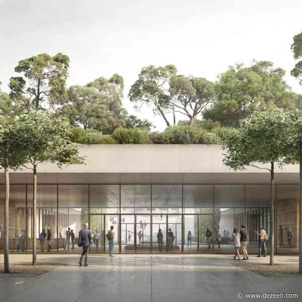 David Chipperfield designs rammed-earth extension for Athens museum