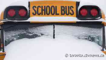 GTA school bus cancellations for Friday due to freezing rain