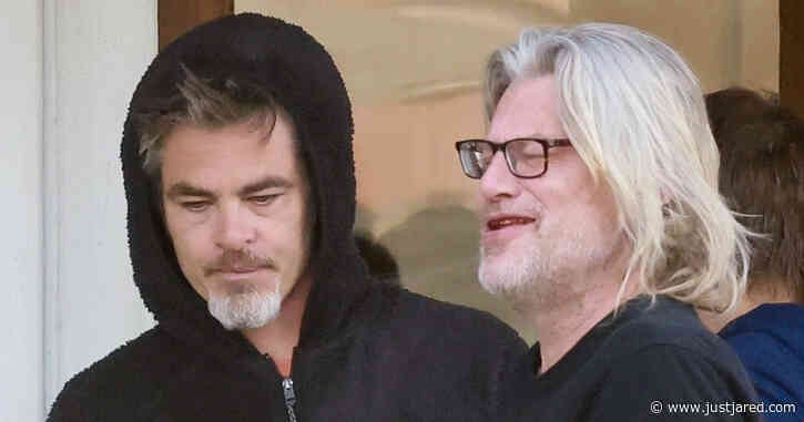 Chris Pine Spotted Getting Coffee with 'Blonde' Director Andrew Dominik