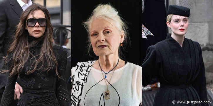 Every Celeb Who Attended Vivienne Westwood's Memorial Service, Including Victoria Beckham, Elle Fanning & More