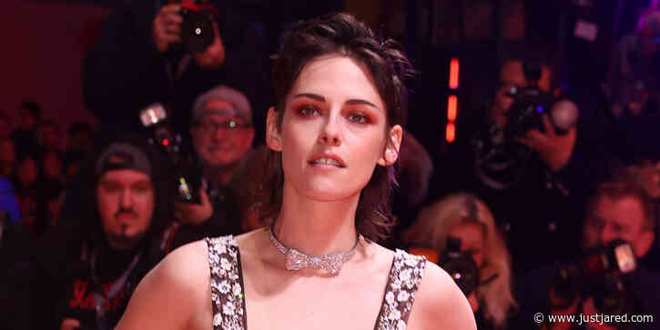 Kristen Stewart Goes Glam, Accessorizes with Bejeweled Bowtie for Berlinale International Film Festival Opening Ceremony