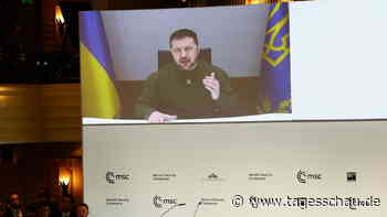 Selenskyj bei Sicherheitskonferenz: "Goliath muss verlieren"