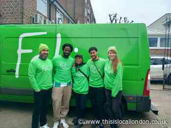 Gangs of London actors volunteer at Hackney community shop