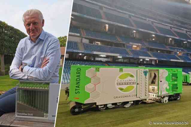Na het grasveld op het WK in Qatar, mocht Marc nu ook andere iconische grasmat aanleggen: “De eerste match meteen gewonnen”