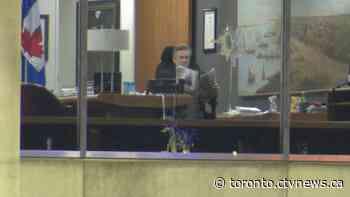 John Tory's office window egged on his last day in office