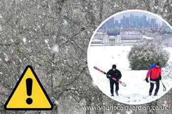 London Weather: Snow to cover capital in coming weeks