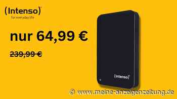 73 % billiger – 2 TB externe Festplatte inkl. Tasche 