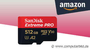Amazon: Populäre SanDisk-microSD mit 512 GB für unter 70 Euro