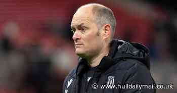 Stoke manager Alex Neil’s fiery response to Ryan Woods question after Hull City cameo