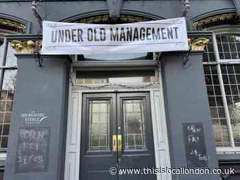 Confusion over wrong The Sir Richard Steele reopening date