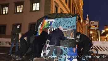 Umzug steht an: Klimaaktivisten bringen Besetzung der Karlstraße ins Spiel