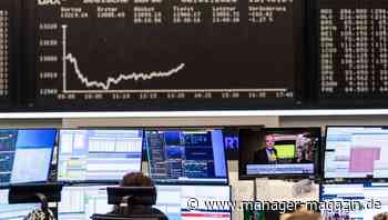 Börse: Zinssorgen drücken Dax und Dow leicht, Bitcoin fällt zurück
