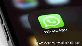 Betrug im Nordschwarzwald: Schlagen WhatsApp-Gauner immer öfter zu?