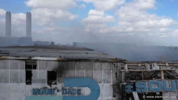 Doral Fire: Nearby Parks Close, Schools Impacted After EPA Report Shows ‘Unhealthy' Air Quality