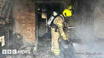 Colchester family escapes house fire started by portable heater