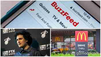 Sam Bankman-Fried Using a VPN, McDonald’s AI Drive Thru Fails, Buzzfeed AI Quizzes Suck | Editor Picks