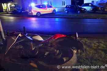 17-Jähriger Motorradfahrer stirbt bei Alleinunfall