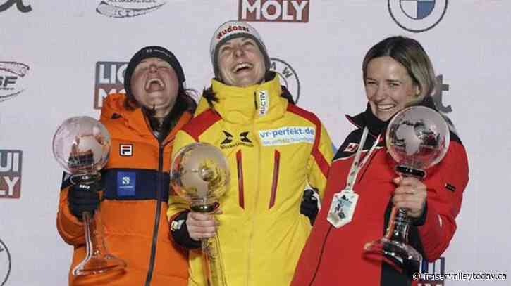 Ottawa’s Mirela Rahneva finishes third on World Cup skeleton circuit