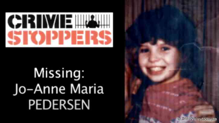 Chilliwack RCMP haven’t lost hope of finding Joanne Pedersen 40 years after she disappeared