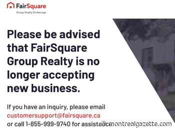 Desjardins to shut for-sale-by-owner real estate website FairSquare