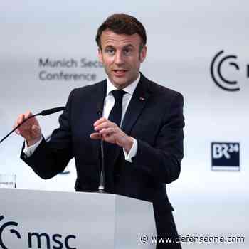 France Pushes Collective European Air Defense