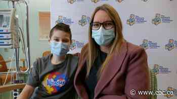 Winkler boy's optimistic battle against intestinal condition honoured by hospital foundation