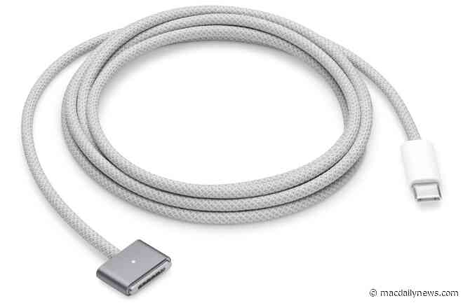 Apple releases new firmware for USB-C to MagSafe 3 charging cable