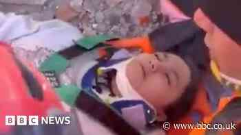 Turkey earthquake: Girl survives 10 days under quake rubble
