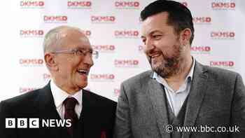 Stem cell transplant: Cancer patient meets life-saving donor