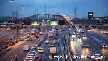 QEII bridge and Dartford Tunnels set to close over weekend