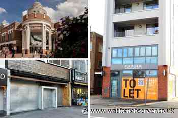 Ten empty Watford retail units and what they would cost