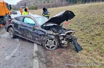 API-TH: Schwerer Verkehrsunfall auf der A 73 bei Suhl