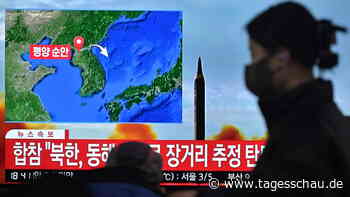 Südkorea: Nordkorea feuerte Rakete Richtung Meer ab