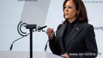 US-Vize Kamala Harris warnt: Putin-Sieg in der Ukraine könnte andere Länder bestärken