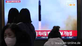 Nordkorea feuert Rakete von Pjöngjang ins Meer ab