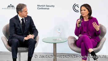 Baerbock: Friedensplan muss Gebietsverluste für Ukraine ausschließen