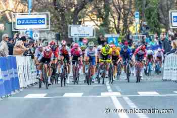 Mattias Skjelmose vainqueur de la deuxième étape du Tour des Alpes-Maritimes et du Var à l'Antibes Azur Arena