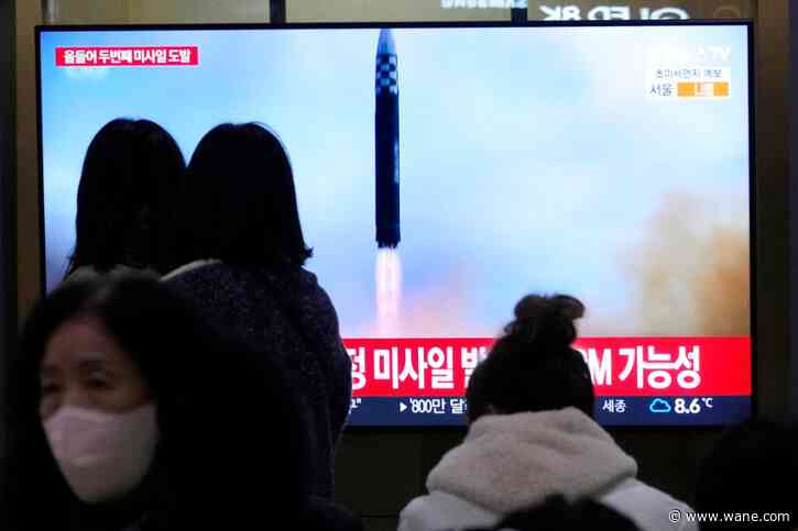North Korea fires missile; US, South Korea prepare for drills