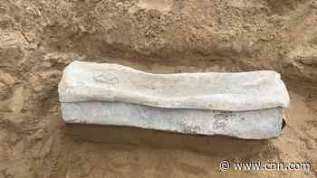 Roman-era sarcophagus found in Gaza